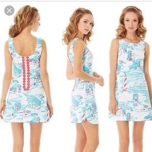 Lilly Pulitzer Delia Dress Watch Out 00
